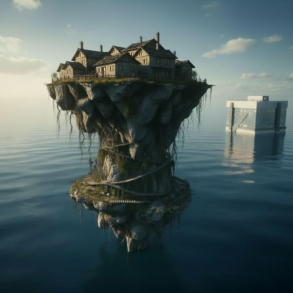 Vila Flutuante (flaptekst)